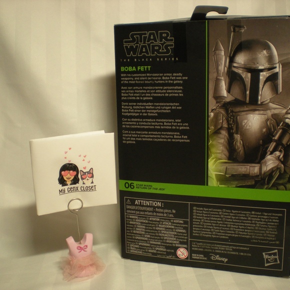 2021 Star Wars The Black Series – Return of the Jedi Boba Fett 💚⚔️🚀 - Picture 3 of 5